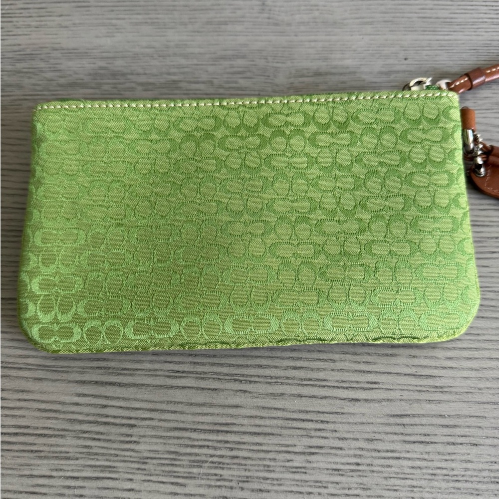 Original coach wristlet pouch